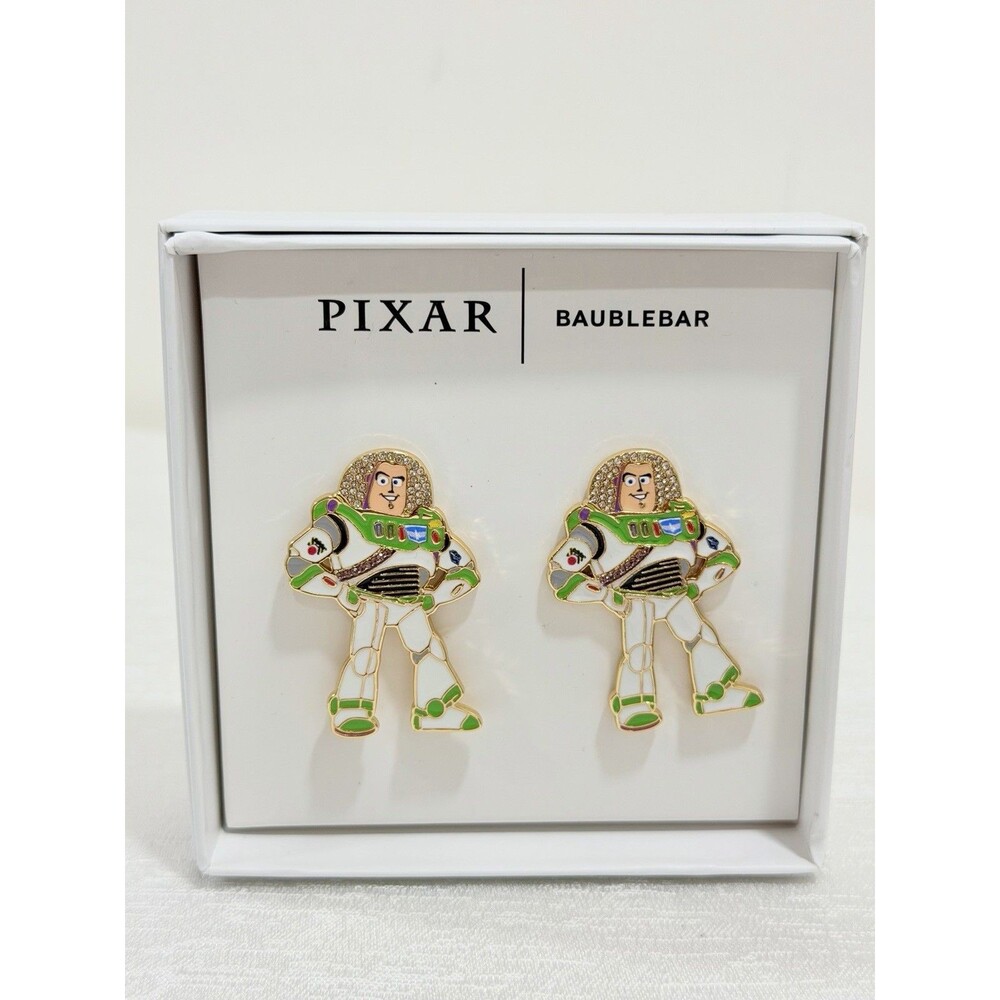 Baublebar X Disney Pixar Toy Story Buzz Lightyear Earrings New In Box